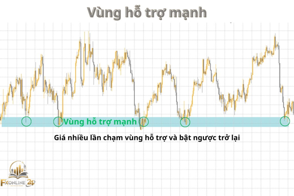 Vùng hỗ trợ mạnh