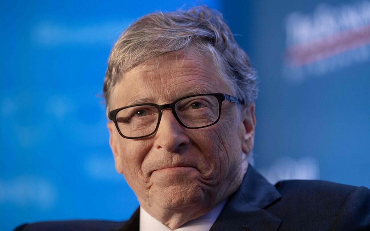 Tỉ phú đồng sáng lập Microsoft Bill Gates. 