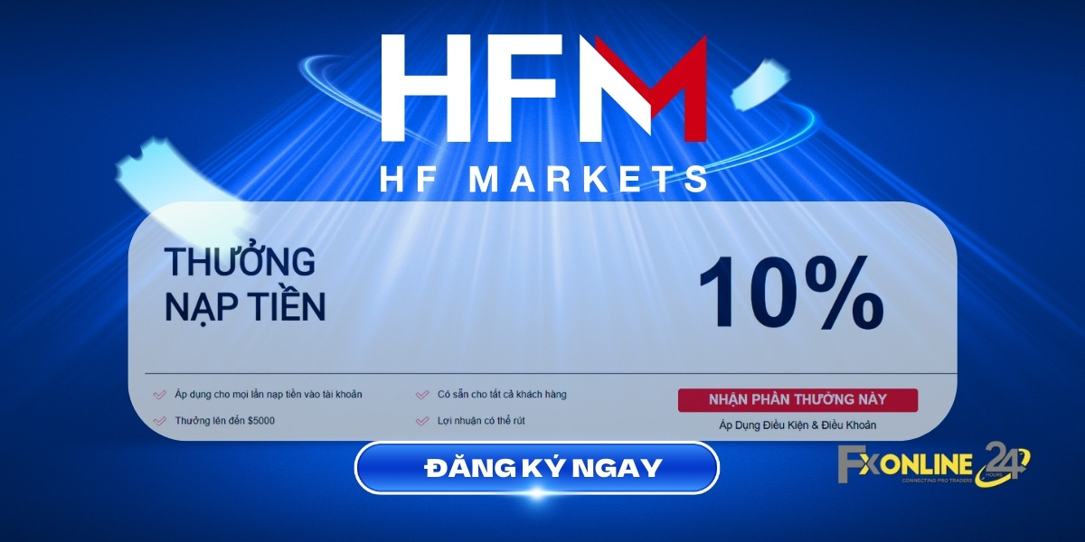HFM Bonus 10% – Thưởng Nạp Tiền Lên Đến $5.000 - Alpari