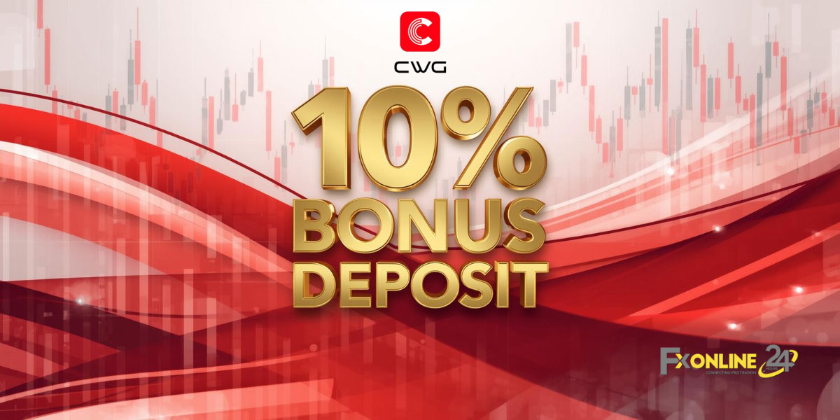 Deposit Bonus 10&nbsp;% - CWG Markets (fxonline24h)