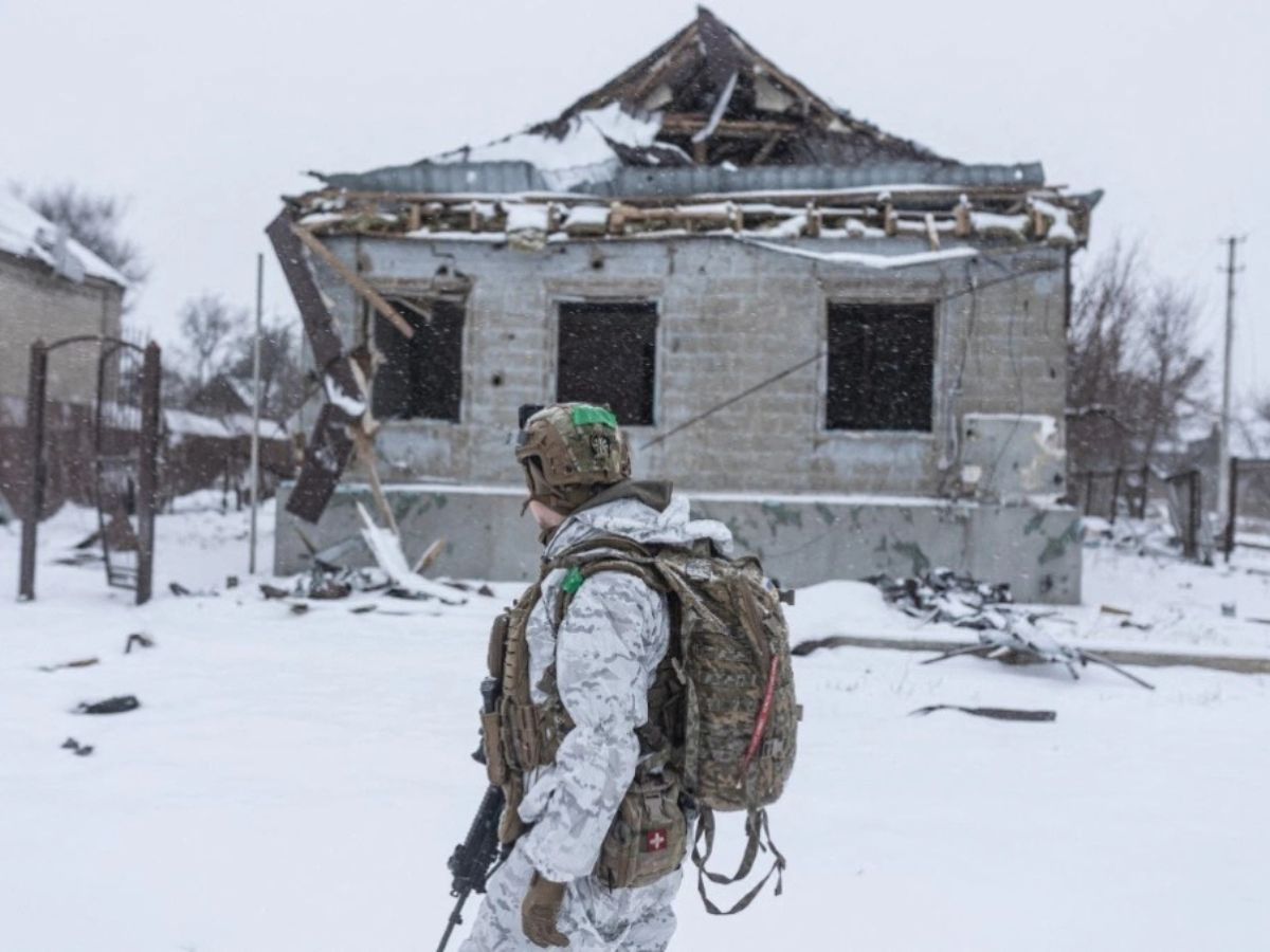 Lính Ukraine tại Kostiantynivka, vùng Donetsk, ngày 28-12.