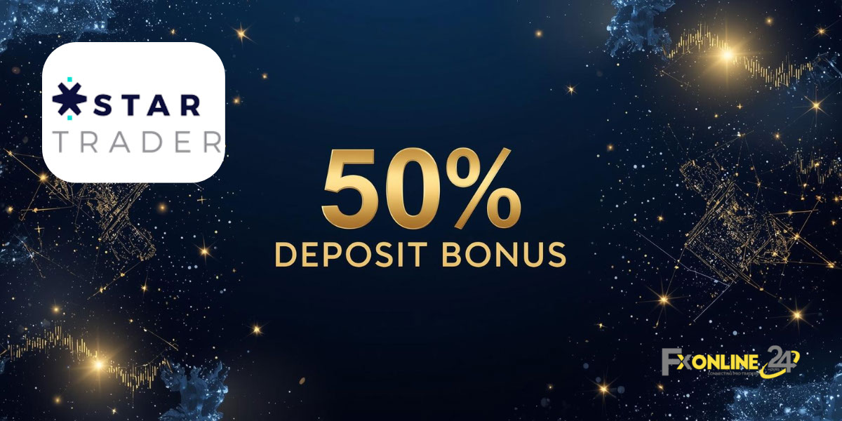 Deposit Bonus 50&nbsp;% - STARTRADER (fxonline24h)