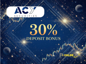 ACY deposit bonus 30%