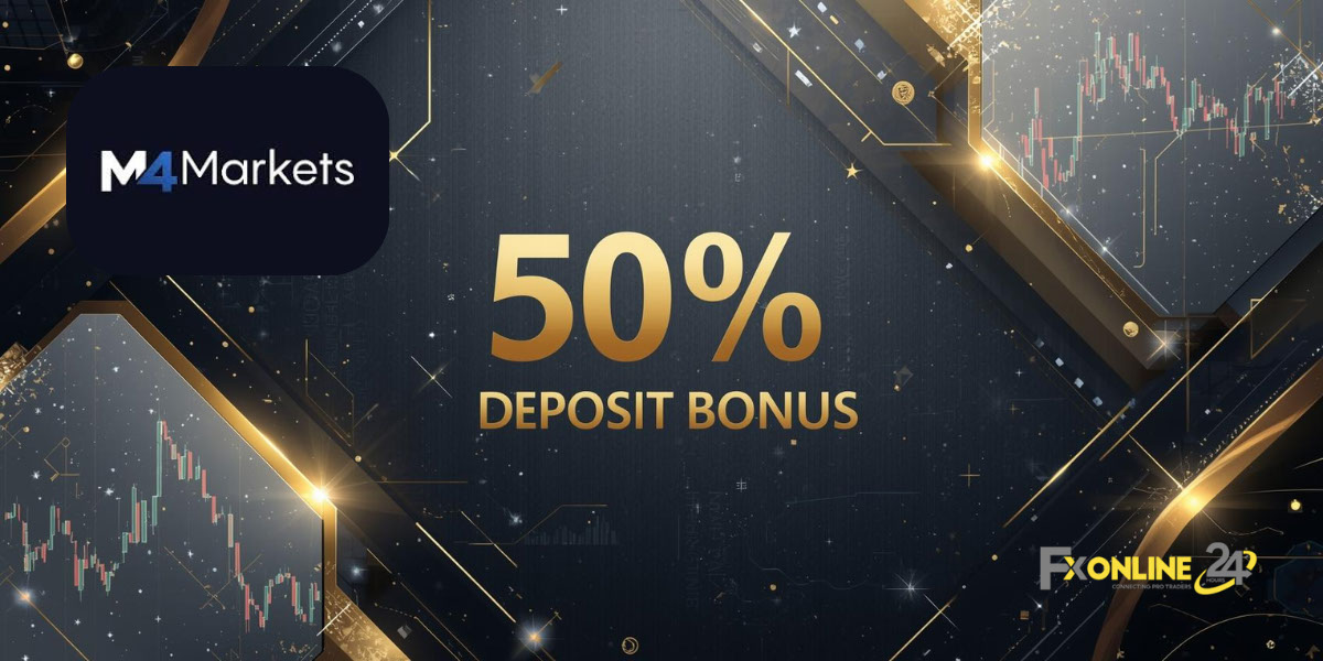 Deposit Bonus 50&nbsp;% - M4Markets (fxonline24h)