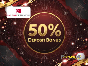 SquaredFinance Deposit bonus 50%