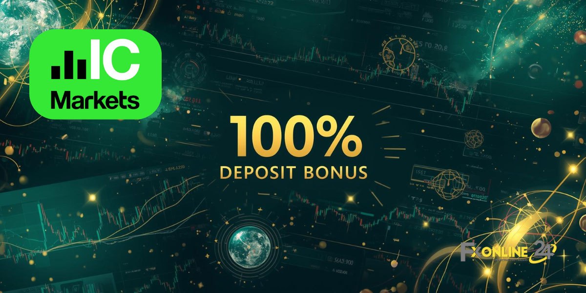 Deposit Bonus 100&nbsp;% - IC Markets Global (fxonline24h)