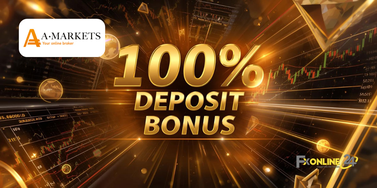 Welcome Bonus 100&nbsp;% - AMarkets (fxonline24h)