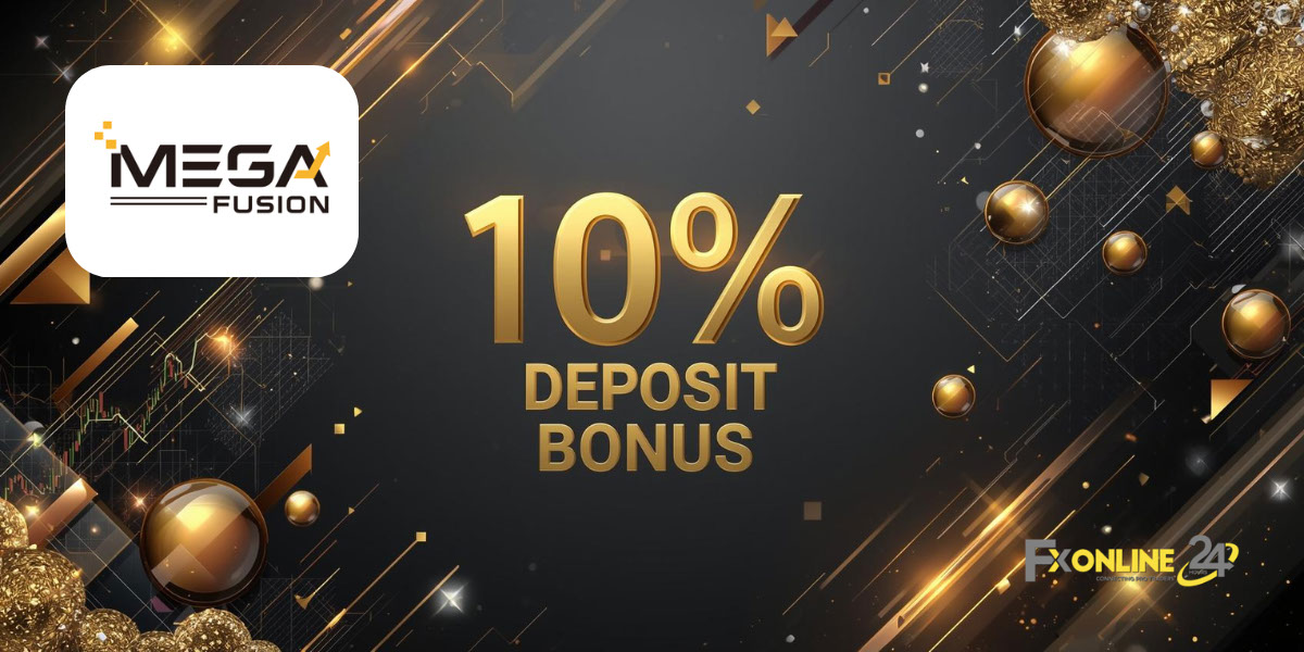 Deposit Bonus 10&nbsp;% - Mega Fusion (fxonline24h)