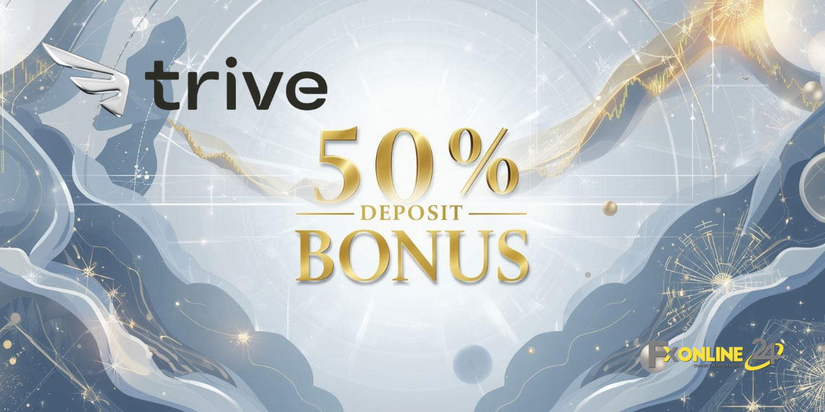 Deposit Bonus 50&nbsp;% - Trive (fxonline24h)