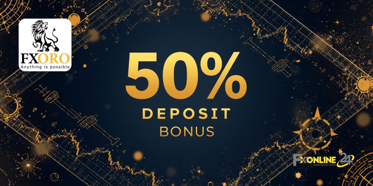 Welcome Bonus 50&nbsp;% - FXORO (fxonline24h)