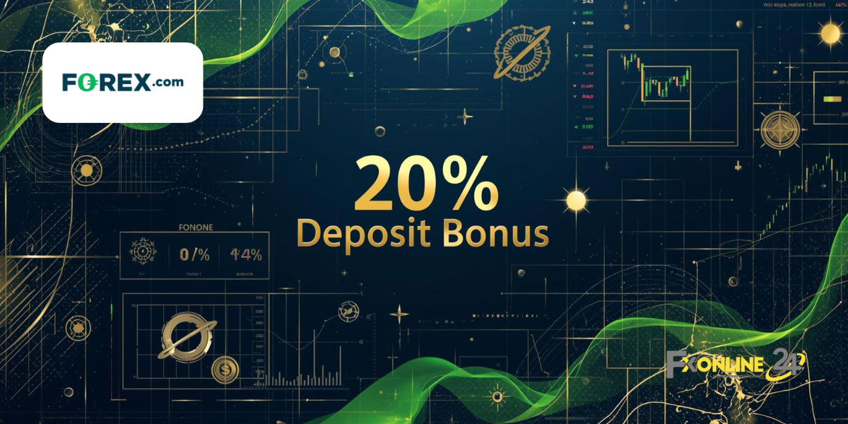 Welcome Bonus 20&nbsp;% - FOREX.com (fxonline24h)