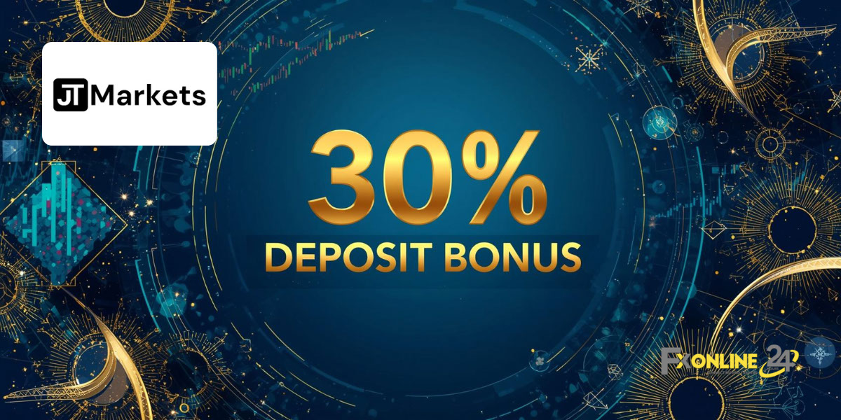 Welcome Bonus 30&nbsp;% - JT Markets (fxonline24h)