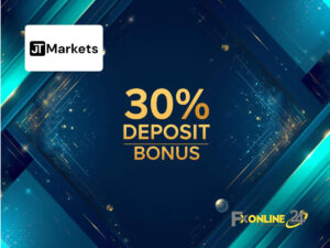 JT Markets Deposit Bonus 30%