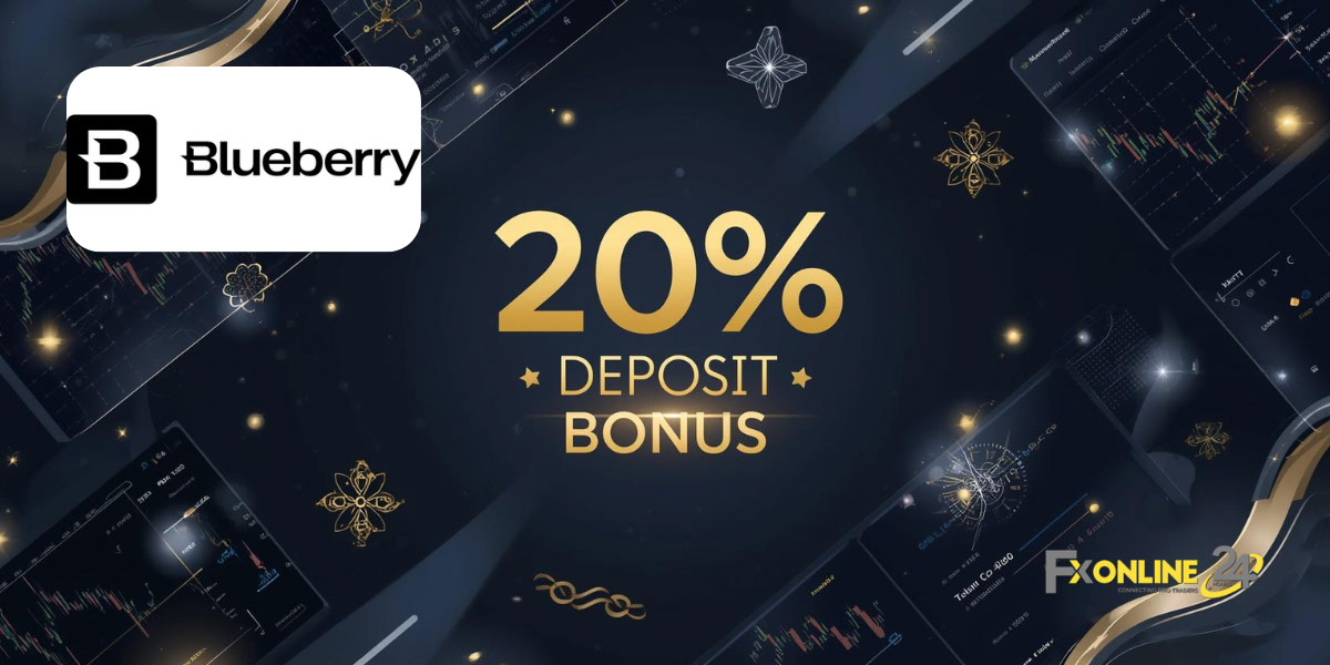 Welcome Bonus 20&nbsp;% - Blueberry Markets (fxonline24h)