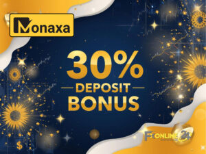 Monaxa Deposit Bonus 30%