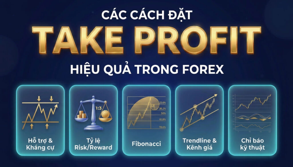 Các cách đặt Take Profit hiệu quả