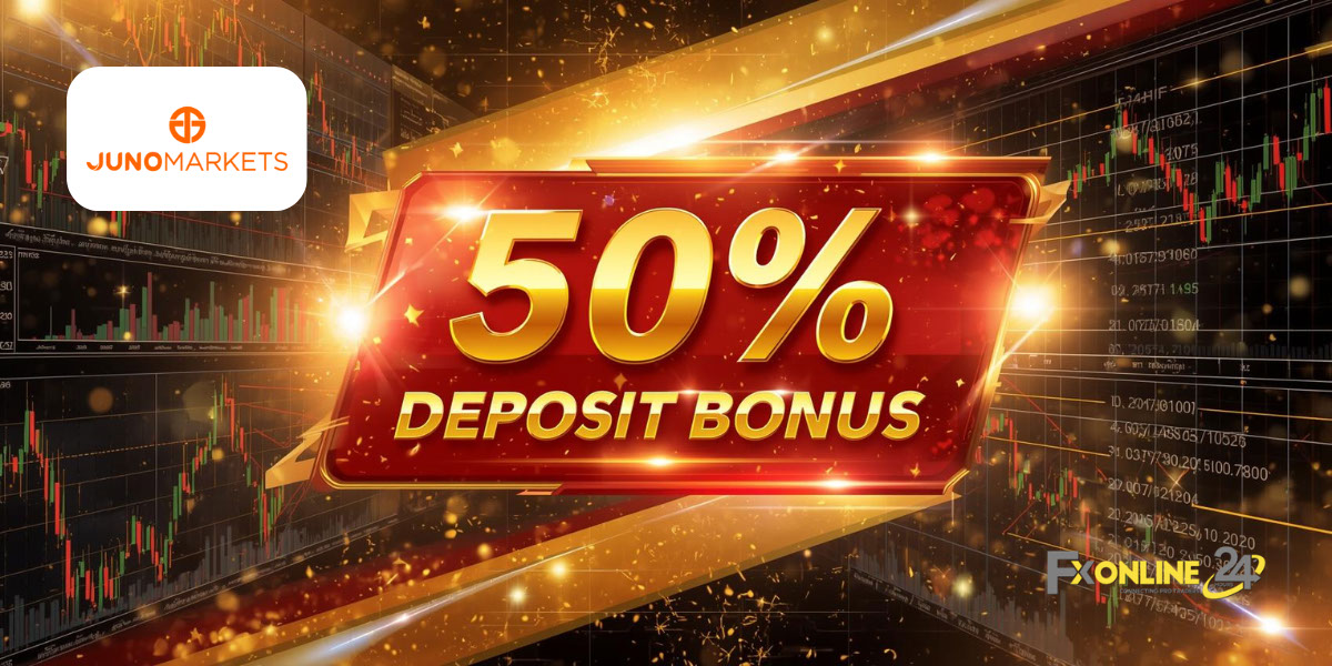 Welcome Bonus 50&nbsp;% - Juno Markets (fxonline24h)