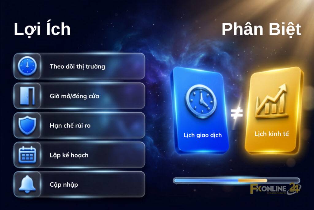 Lịch giao dịch Forex là gì