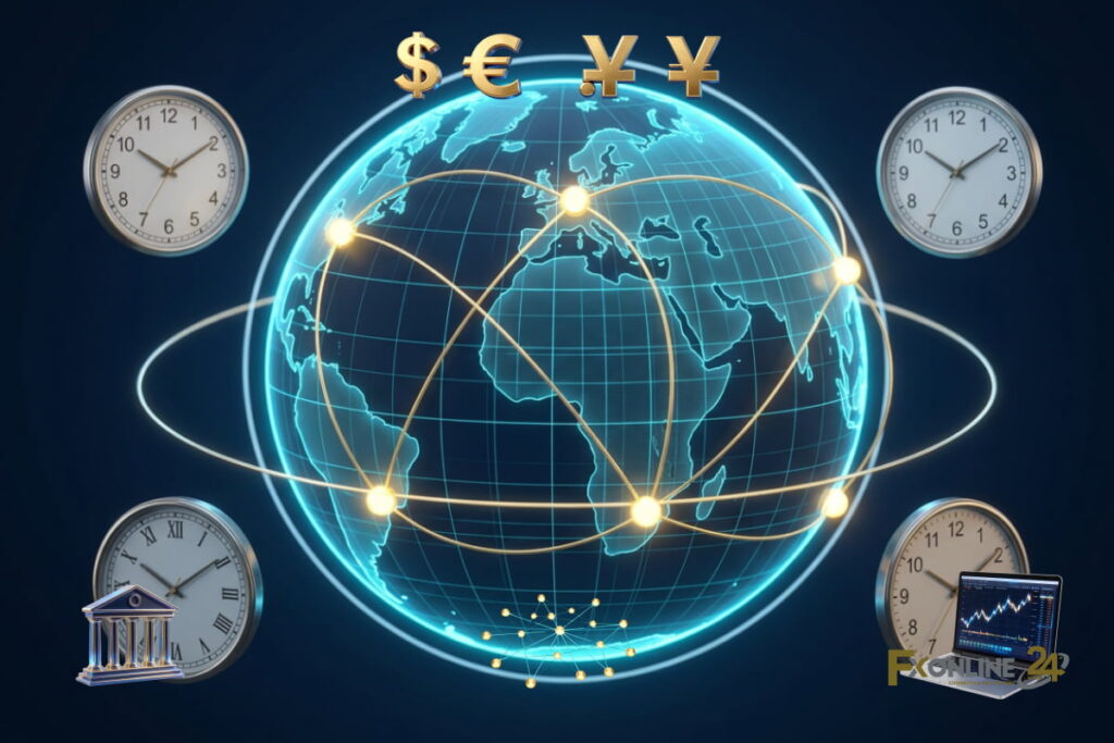 Vì sao Forex có thể hoạt động liên tục 24 giờ