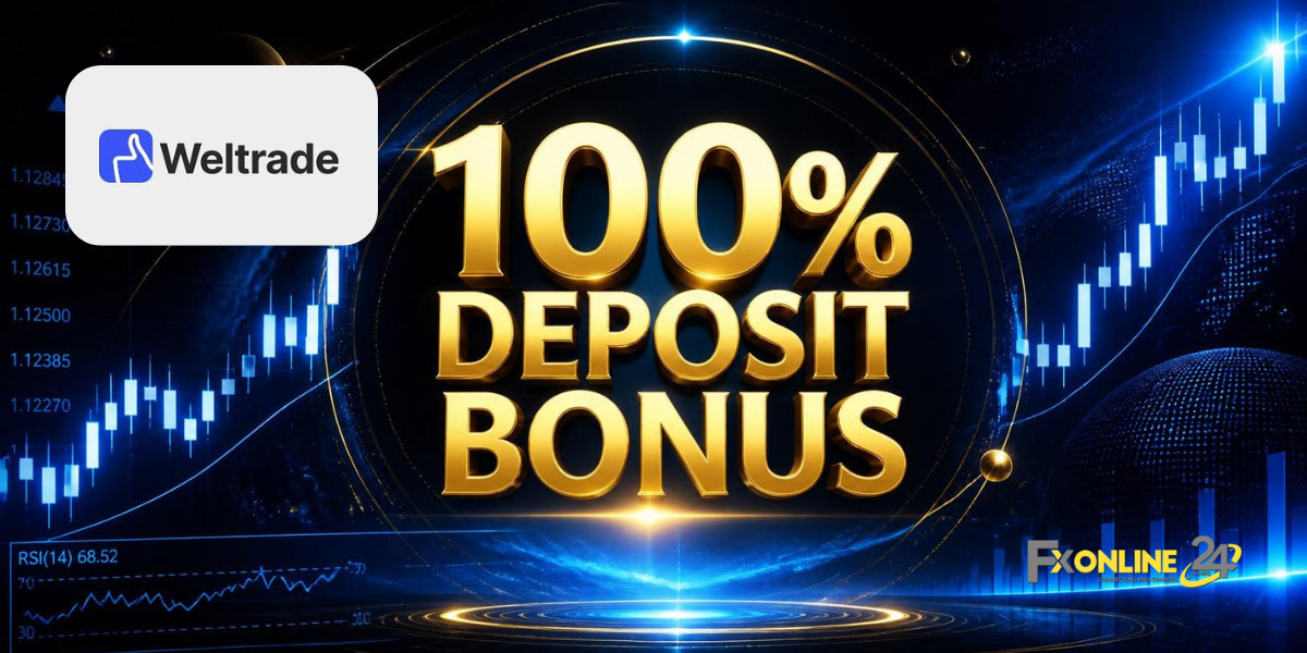 Welcome Bonus 100&nbsp;% - Weltrade (fxonline24h)