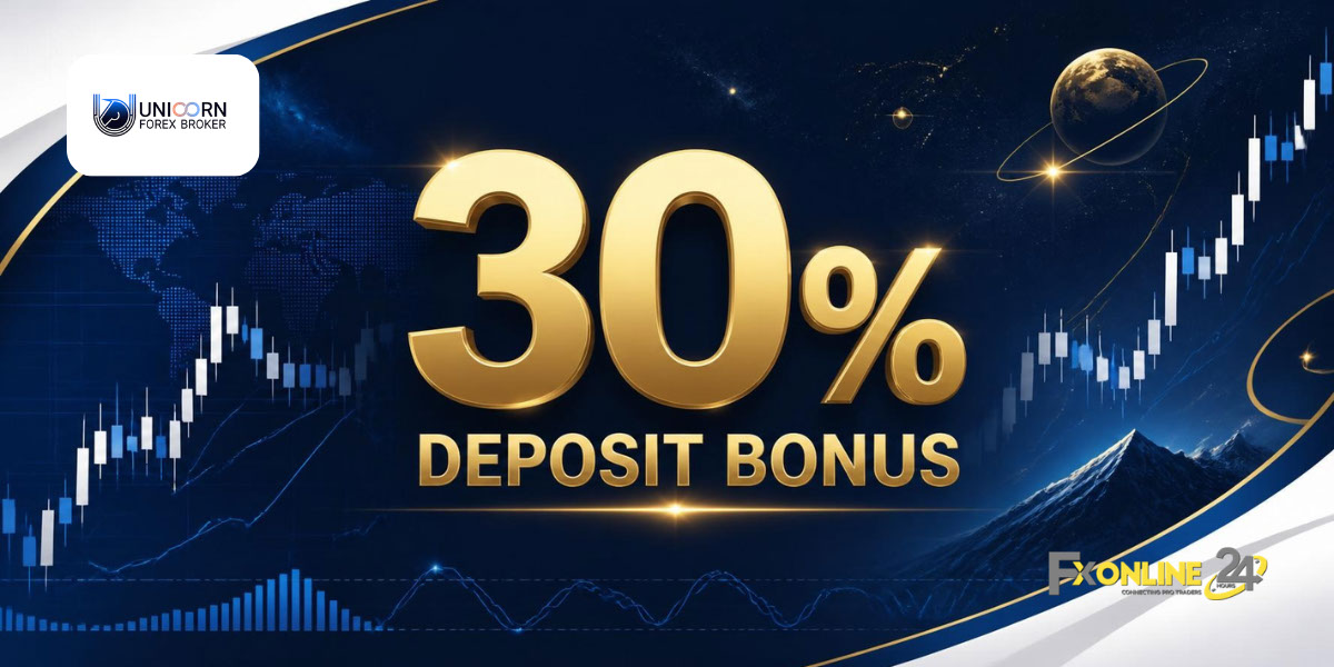 Deposit Bonus 30&nbsp;% - UNFXB (fxonline24h)