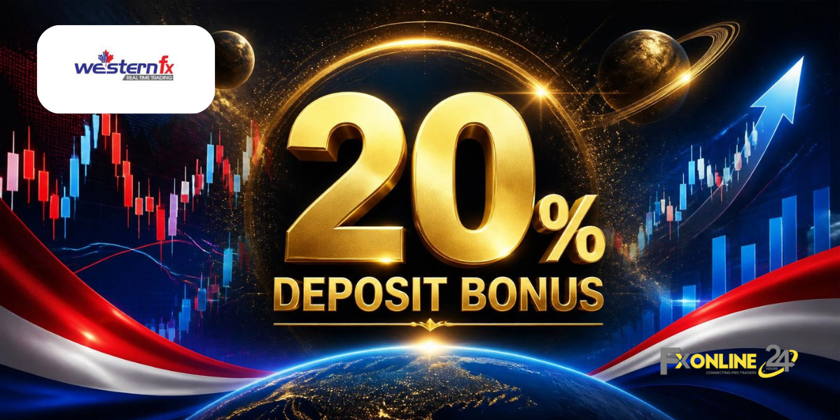 Deposit Bonus 20&nbsp;% - WesternFX (fxonline24h)