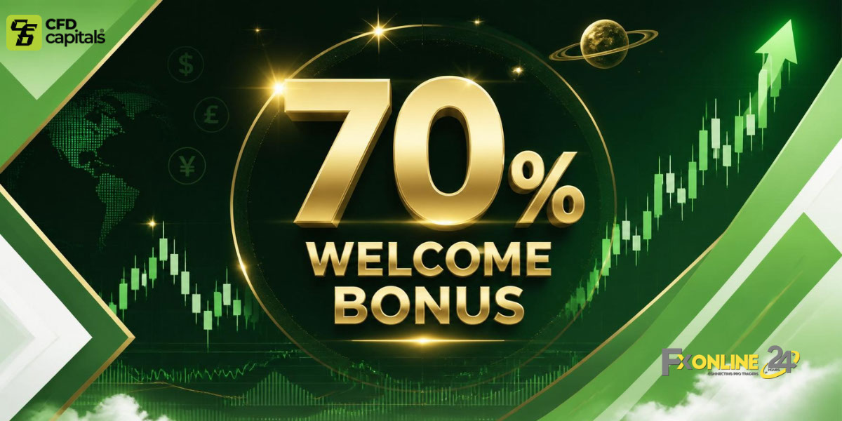 Welcome Bonus 70&nbsp;% - CFD Capitals (fxonline24h)