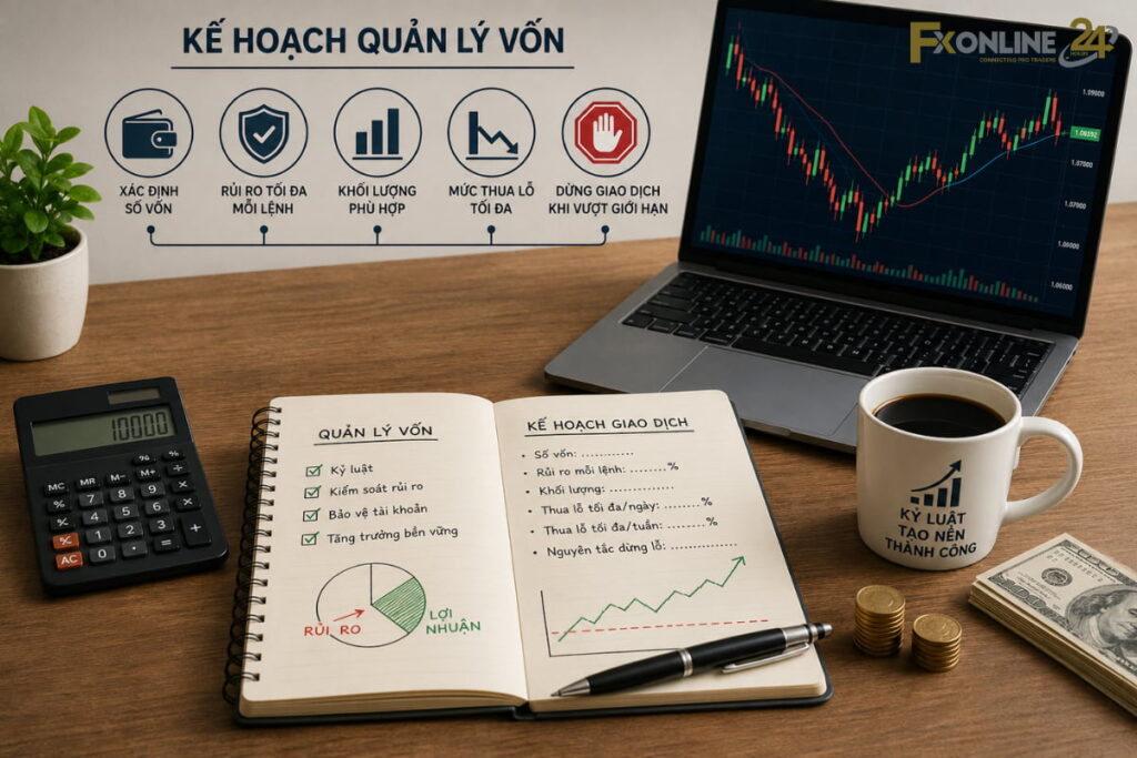 Chuẩn bị kế hoạch quản lý vốn rõ ràng