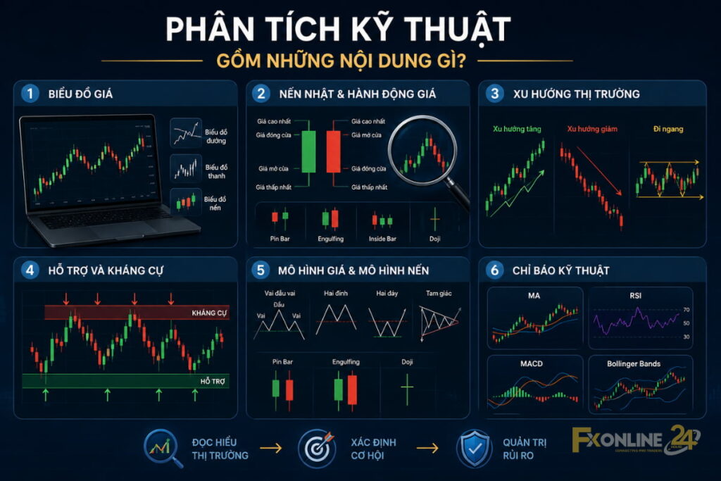 Phân tích kỹ thuật gồm những nội dung gì