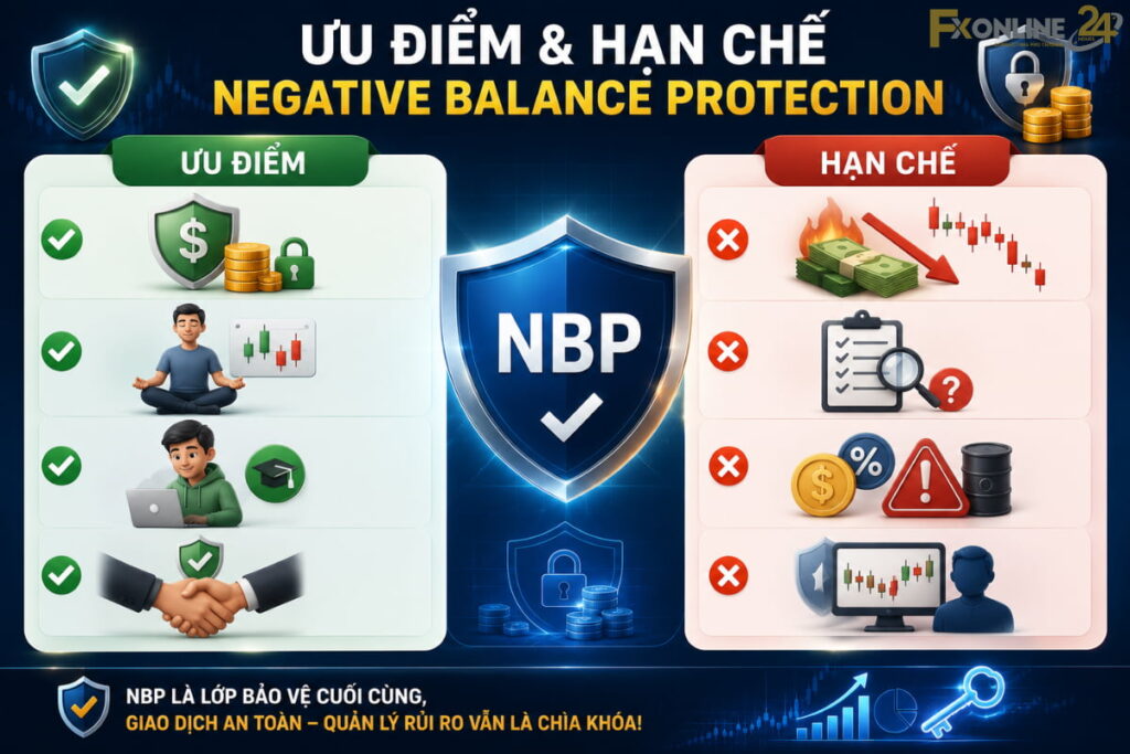Ưu điểm và hạn chế của Negative Balance Protection