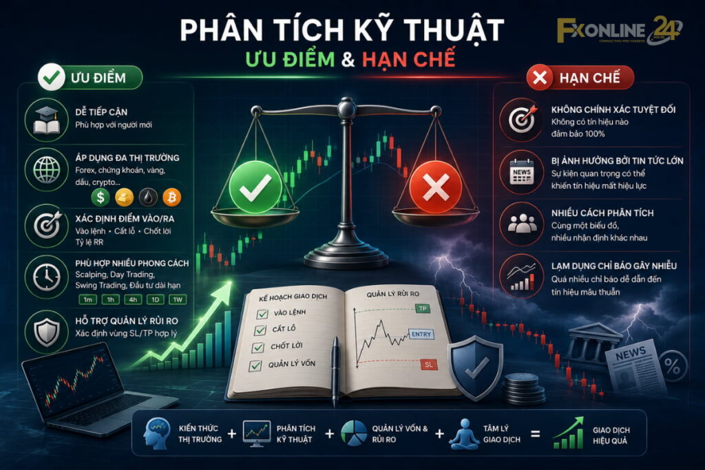 Ưu điểm và hạn chế của phân tích kỹ thuật