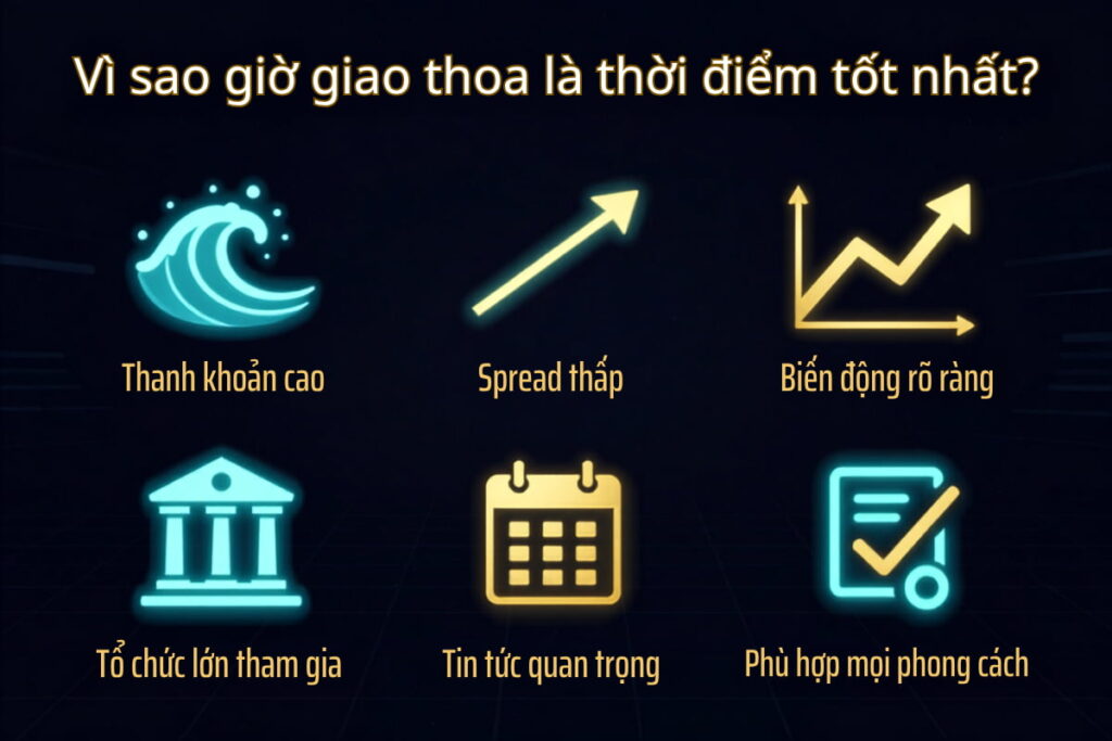 Vì sao giờ giao thoa là thời điểm tốt nhất