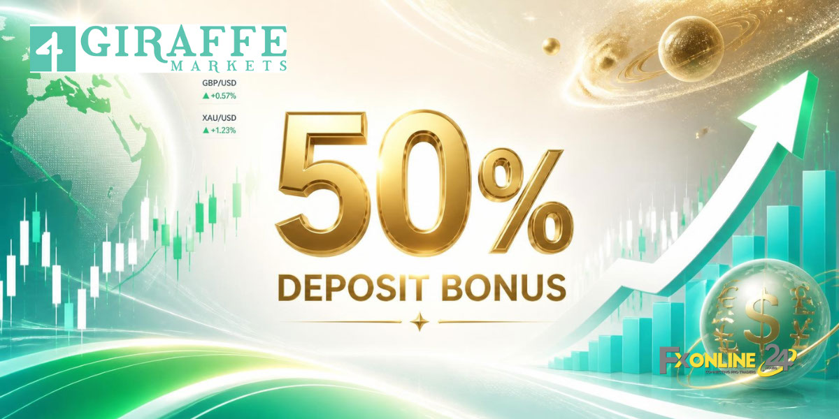 Deposit Bonus 50&nbsp;% - Giraffe Markets (fxonline24h)
