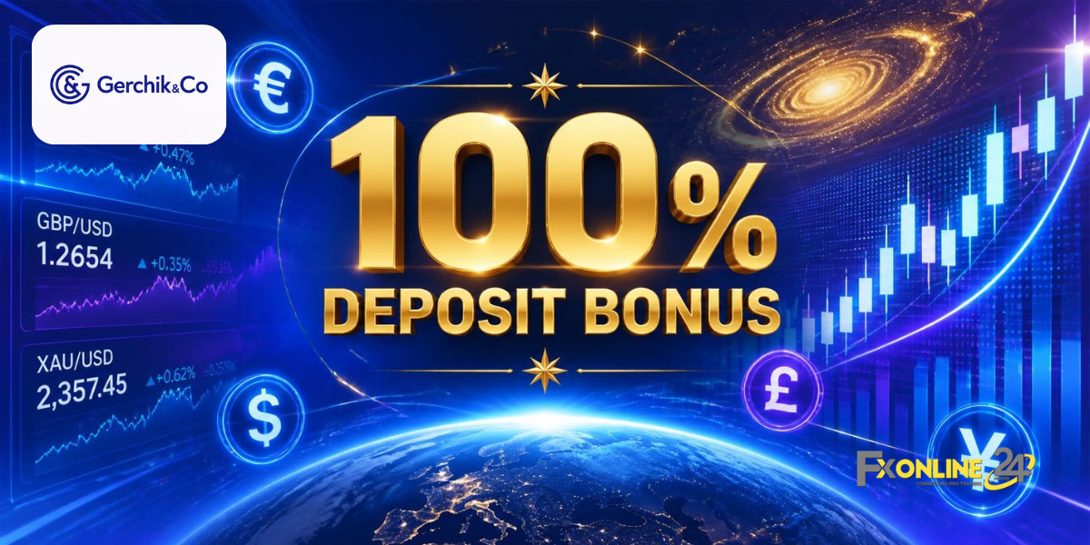 Welcome Bonus 100&nbsp;% - Gerchik &amp; Co (fxonline24h)
