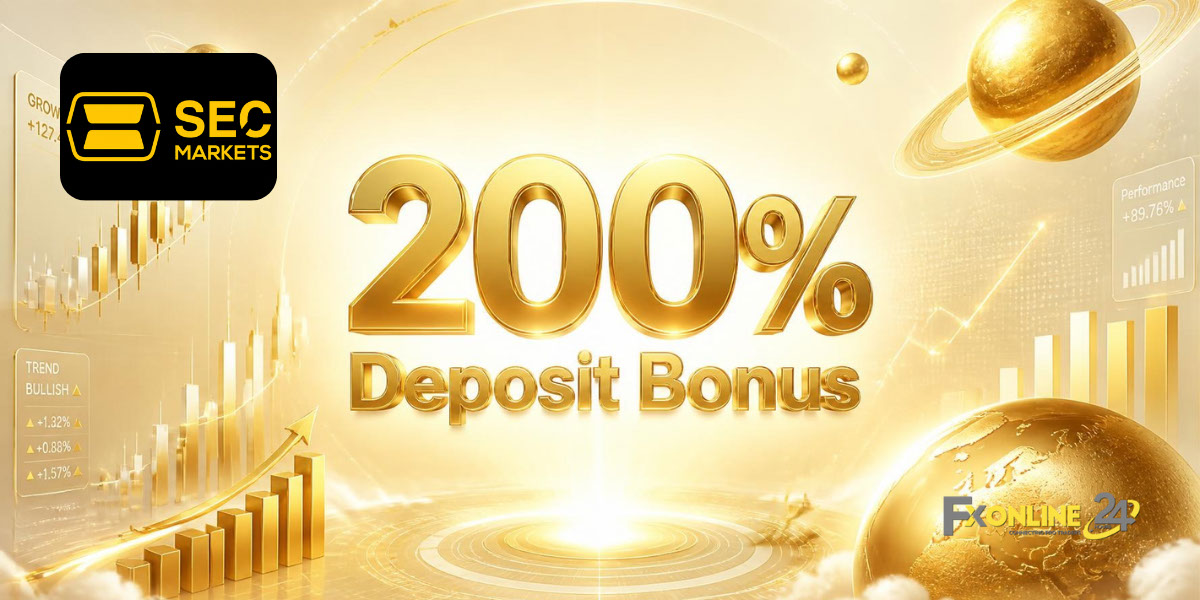 Deposit Bonus 200&nbsp;% - SEC Markets (fxonline24h)