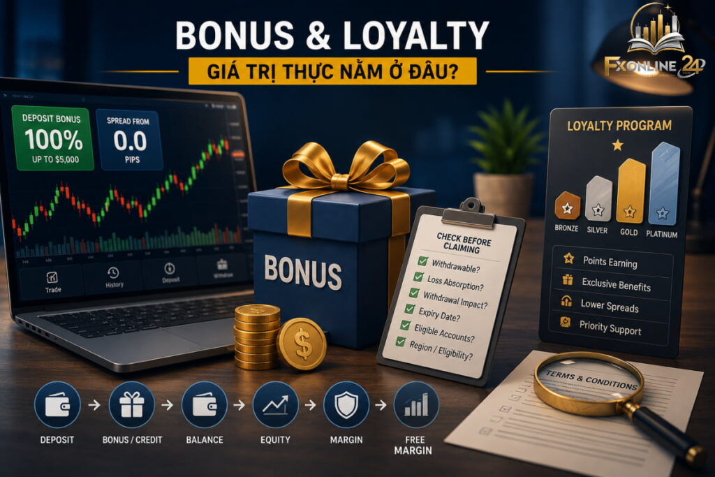 Bonus và chương trình khách hàng thân thiết
