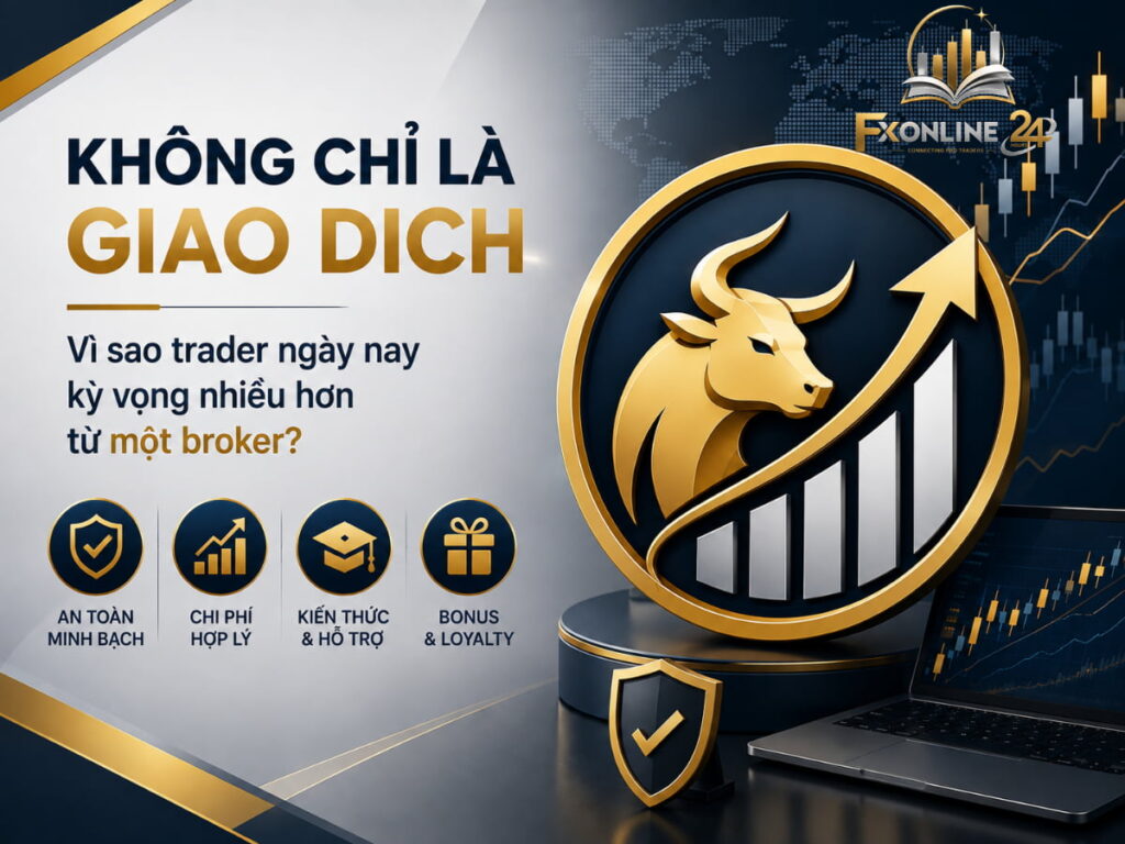 Vì sao trader ngày nay kỳ vọng nhiều hơn từ một broker