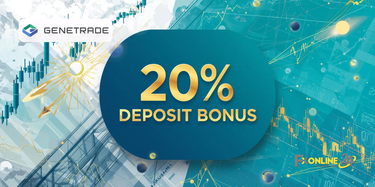 Deposit Bonus 20&nbsp;% - GeneTrade (fxonline24h)
