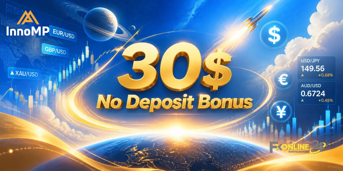 No Deposit Bonus 30&nbsp;$ - InnoMP (fxonline24h)