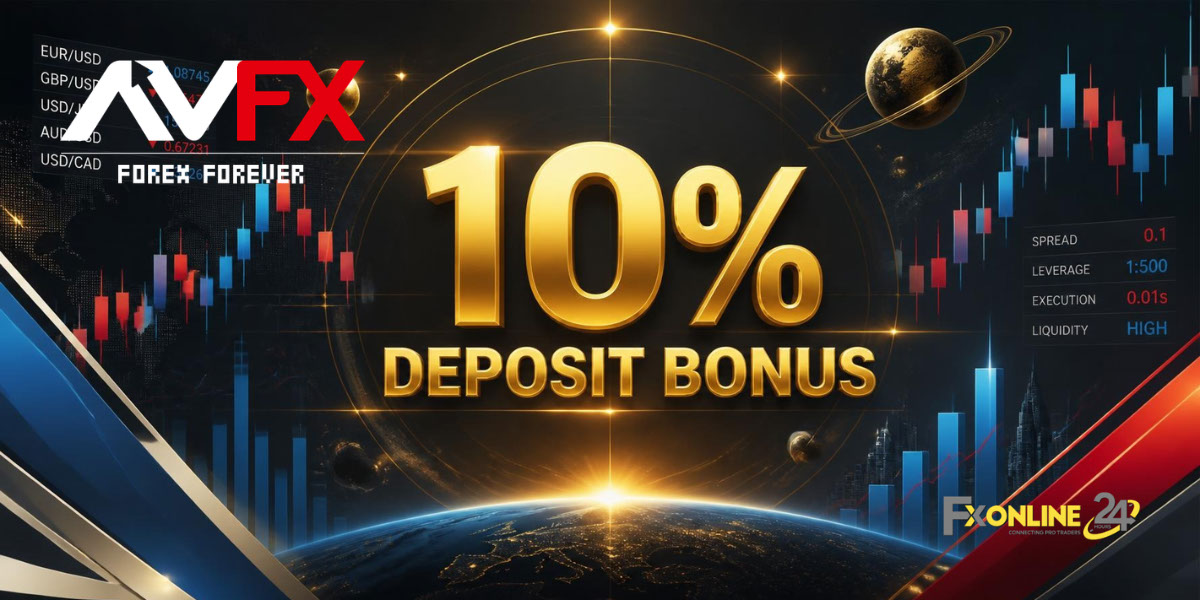 Deposit Bonus 10&nbsp;% - AVFX Capital (fxonline24h)