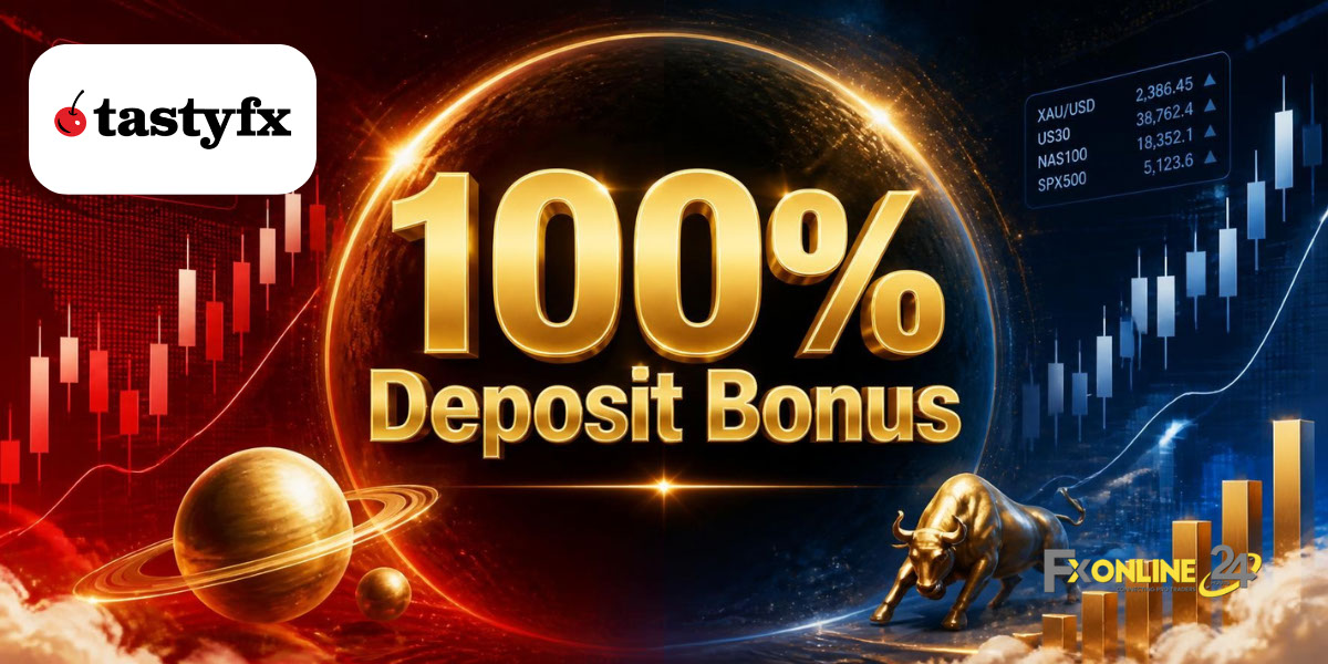Deposit Bonus 100&nbsp;% - tastyfx (fxonline24h)