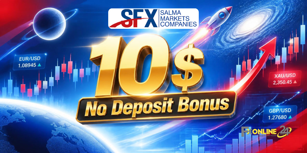 No Deposit Bonus 10&nbsp;$ - Salma Markets (fxonline24h)
