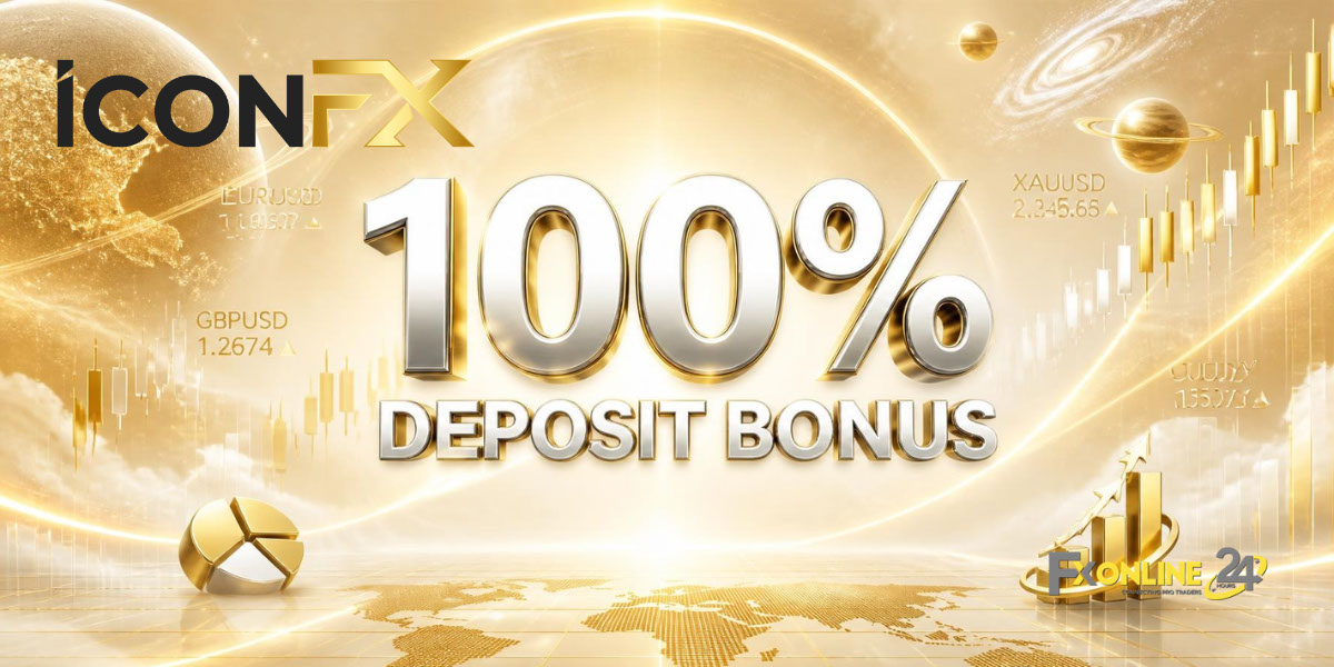Deposit Bonus 100&nbsp;% - IconFX (fxonline24h)