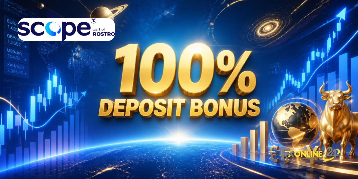 Deposit Bonus 100&nbsp;% - Scope Markets (fxonline24h)