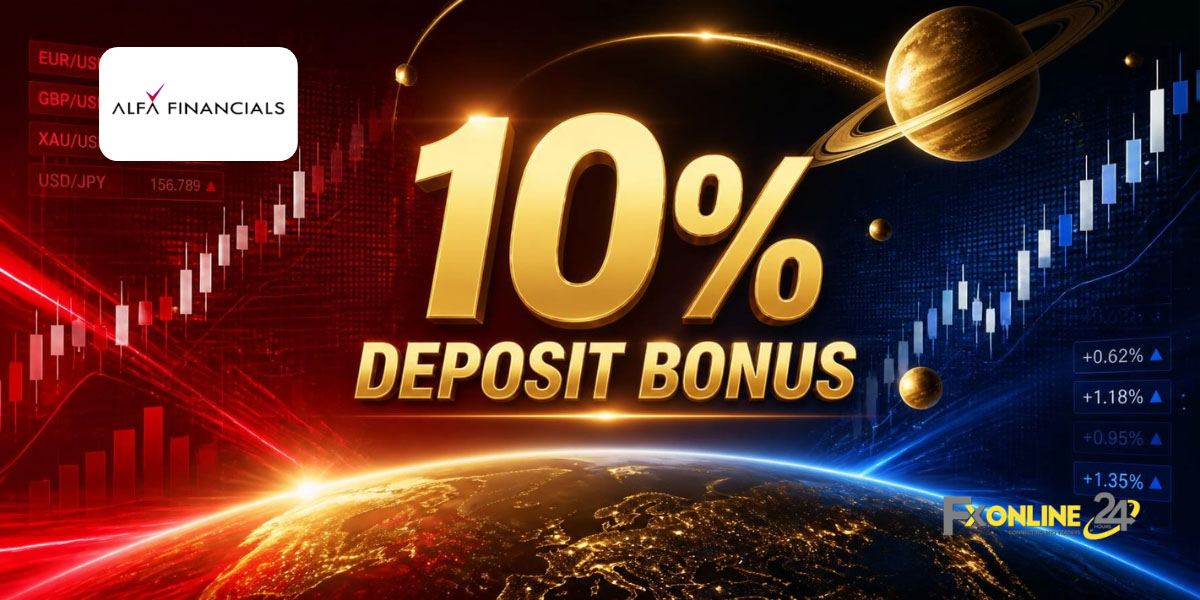 Deposit Bonus 10&nbsp;% - Alfa Financials (fxonline24h)