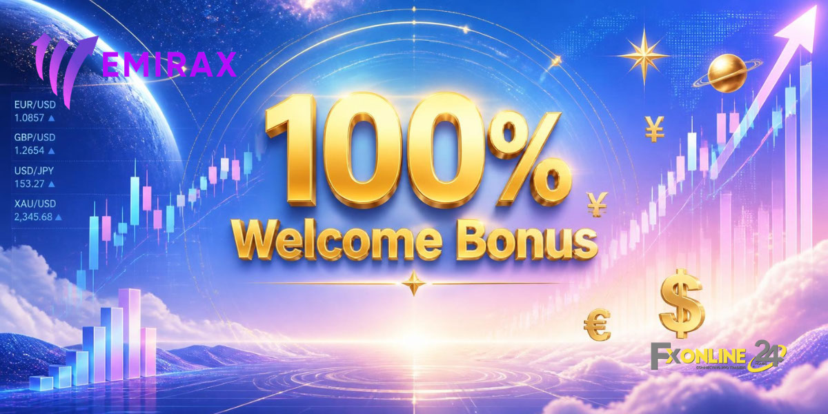 Welcome Bonus 100&nbsp;% - Emirax Markets (fxonline24h)