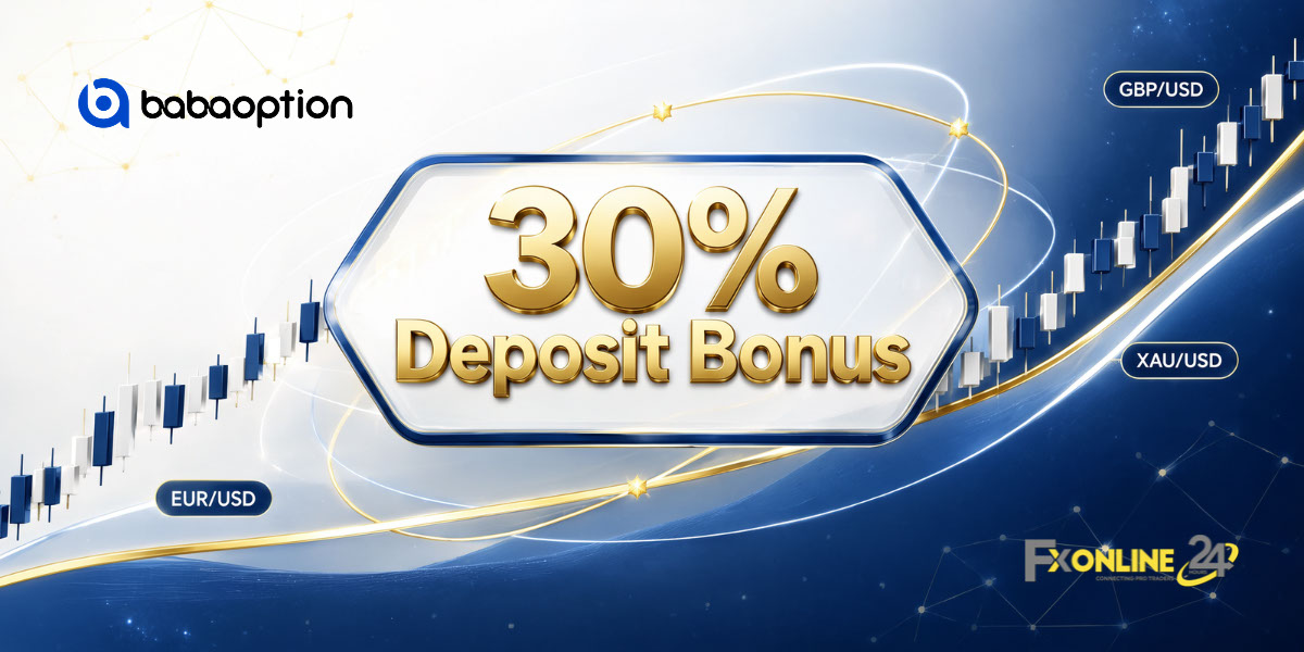 Deposit Bonus 30&nbsp;% - BABA Option (fxonline24h)