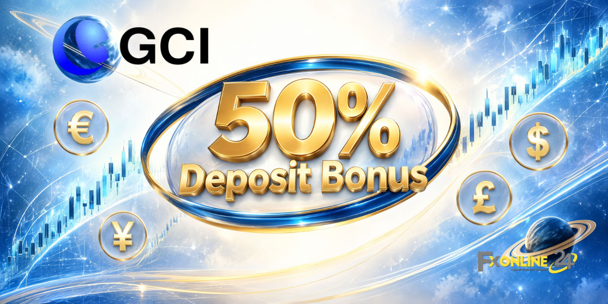 Deposit Bonus 50&nbsp;% - GCI Trading (fxonline24h)
