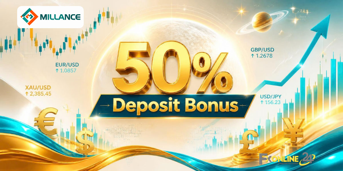 Welcome Bonus 50&nbsp;$ - Millance (fxonline24h)