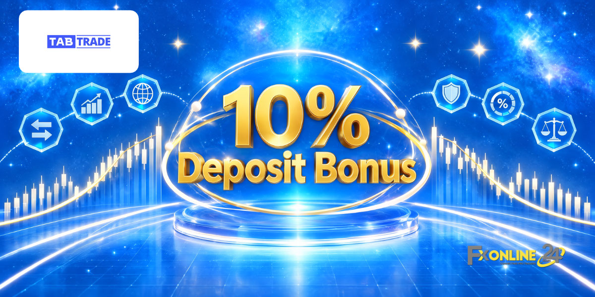 Welcome Bonus 10&nbsp;% - TabTrade (fxonline24h)